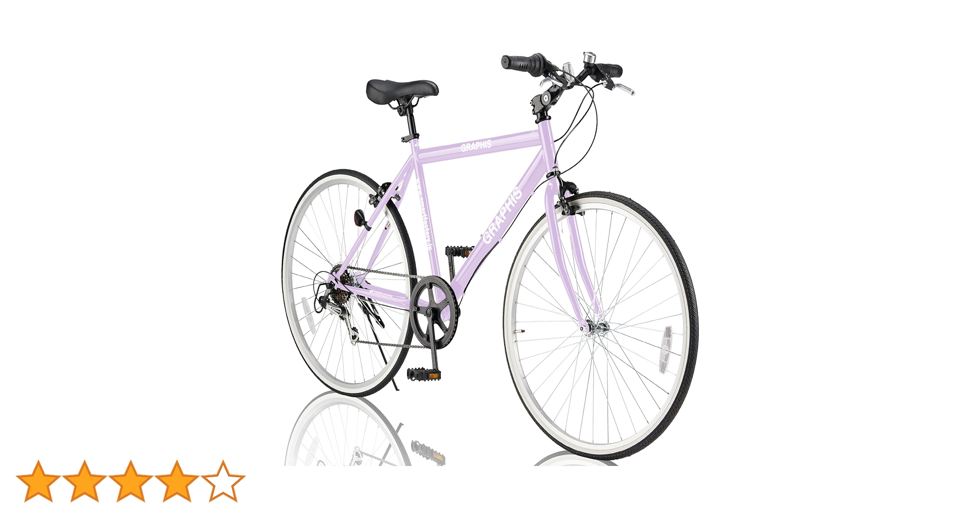 Amazon | GRAPHIS(グラフィス) GR-001J クロスバイク 24インチ 6段変速